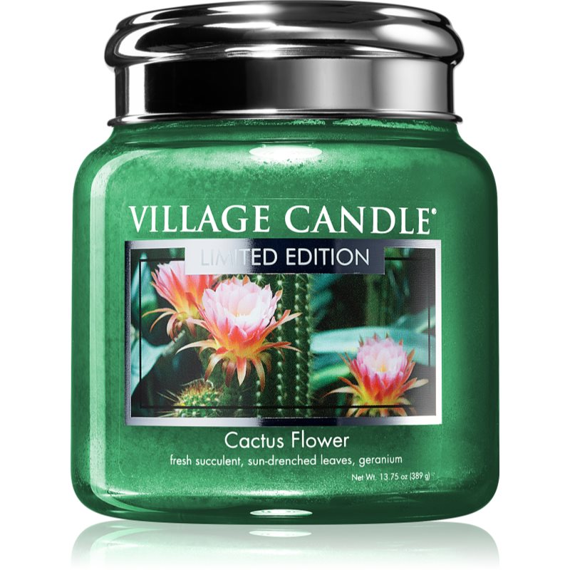 Village Candle Cactus Flower ароматна свещ 390 гр.