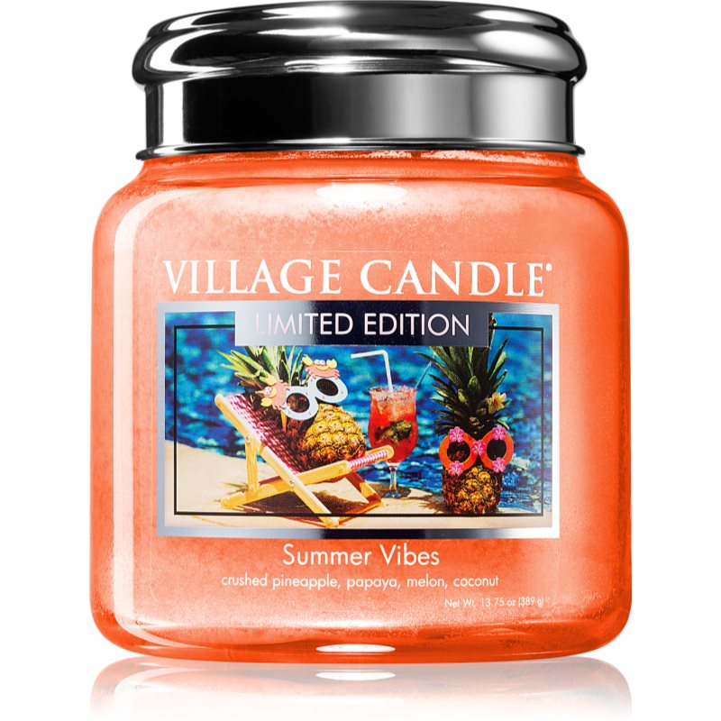 Village Candle Summer Vibes ароматна свещ 390 гр.