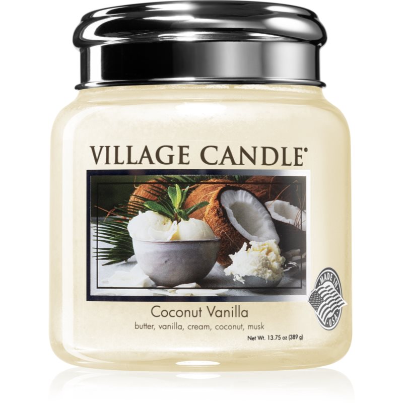 Village Candle Coconut Vanilla vonná svíčka 390 g