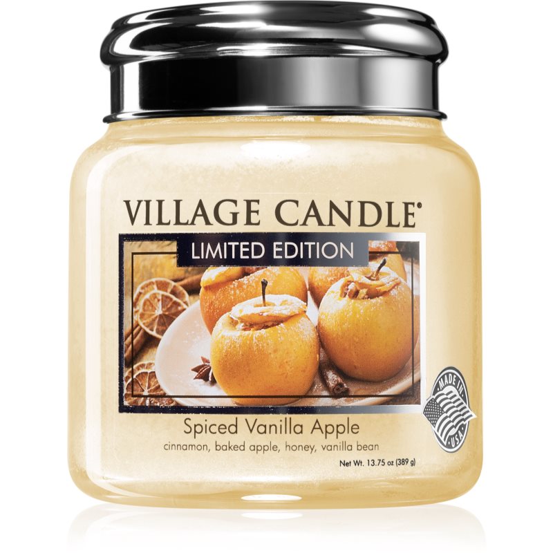 Village Candle Spiced Vanilla Apple vonná svíčka 390 g