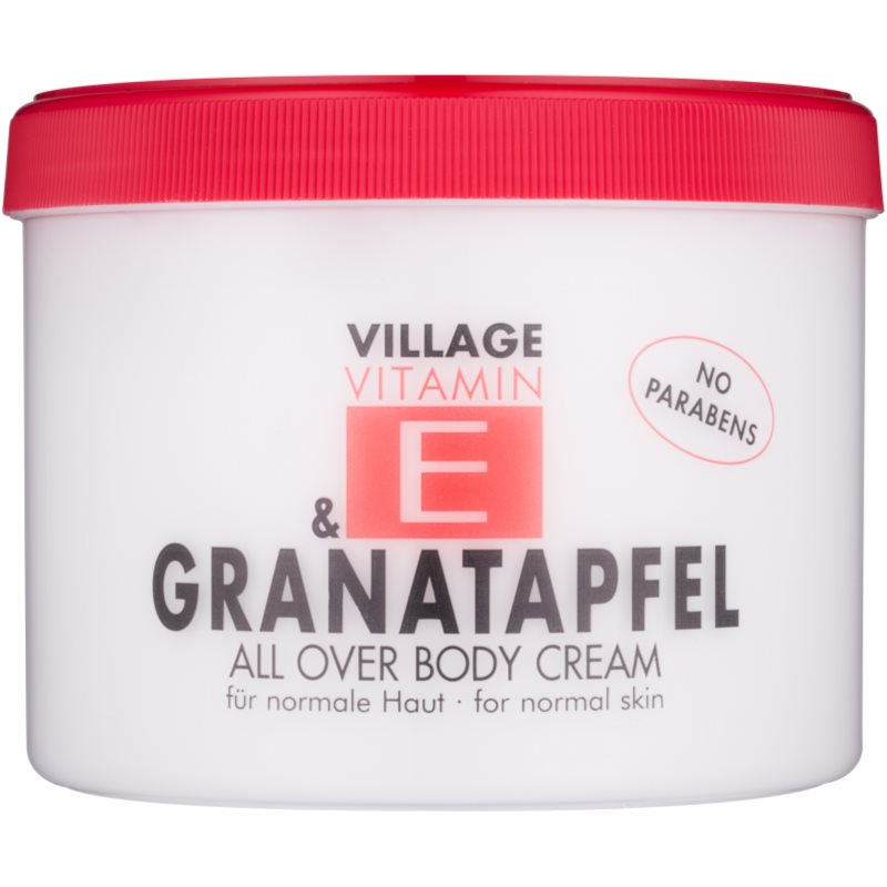 

Village Vitamin E Pomegranate крем для тіла без парабенів