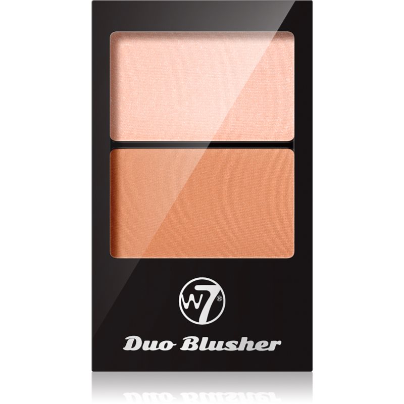 W7 Cosmetics Duo Blusher руж с четка цвят 03 7 гр.