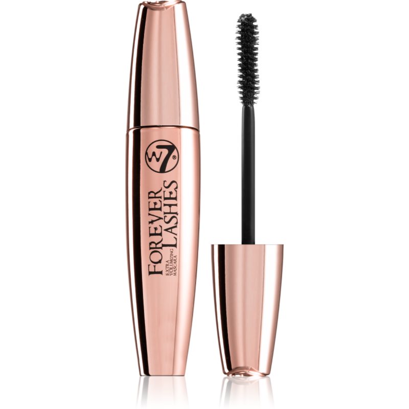 W7 Cosmetics Forever Lashes спирала за обем и удължаване на мигли цвят Black 15 мл.