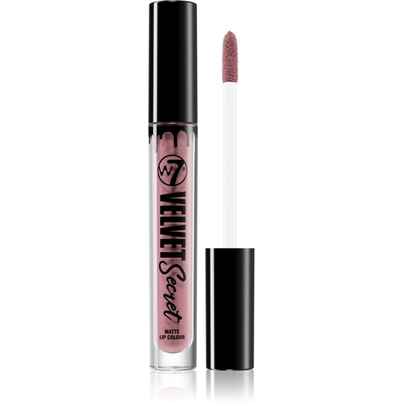 W7 Cosmetics Velvet Secret matná tekutá rtěnka odstín Maria 2,5 ml