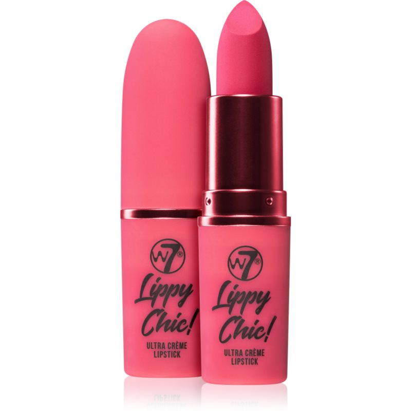 W7 Cosmetics Lippy Chick krémová rtěnka odstín Back Chat 3,5 g