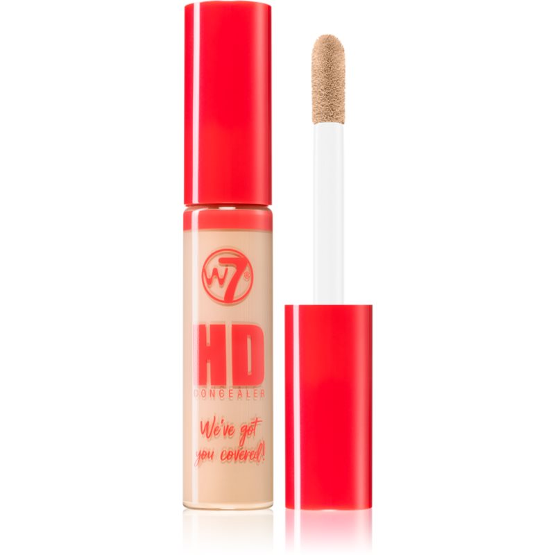 W7 Cosmetics HD кремообразен покривен коректор цвят LN4 - Light Neutral 30 мл.