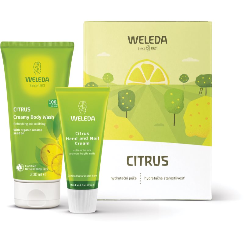 Weleda Citrus dárková sada VII. (s hydratačním účinkem) pro ženy