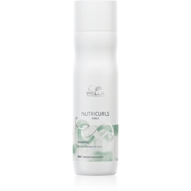 Wella Professionals Nutricurls Curls micelární šampon pro kudrnaté vlasy 250 ml