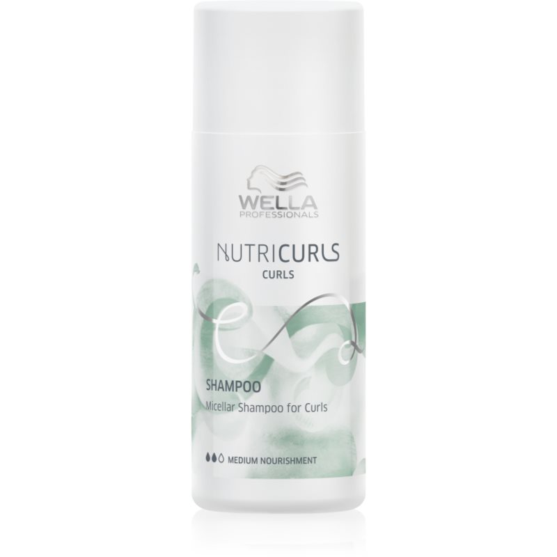 Wella Professionals Nutricurls Curls Мицеларен шампоан за къдрава коса 50 мл.