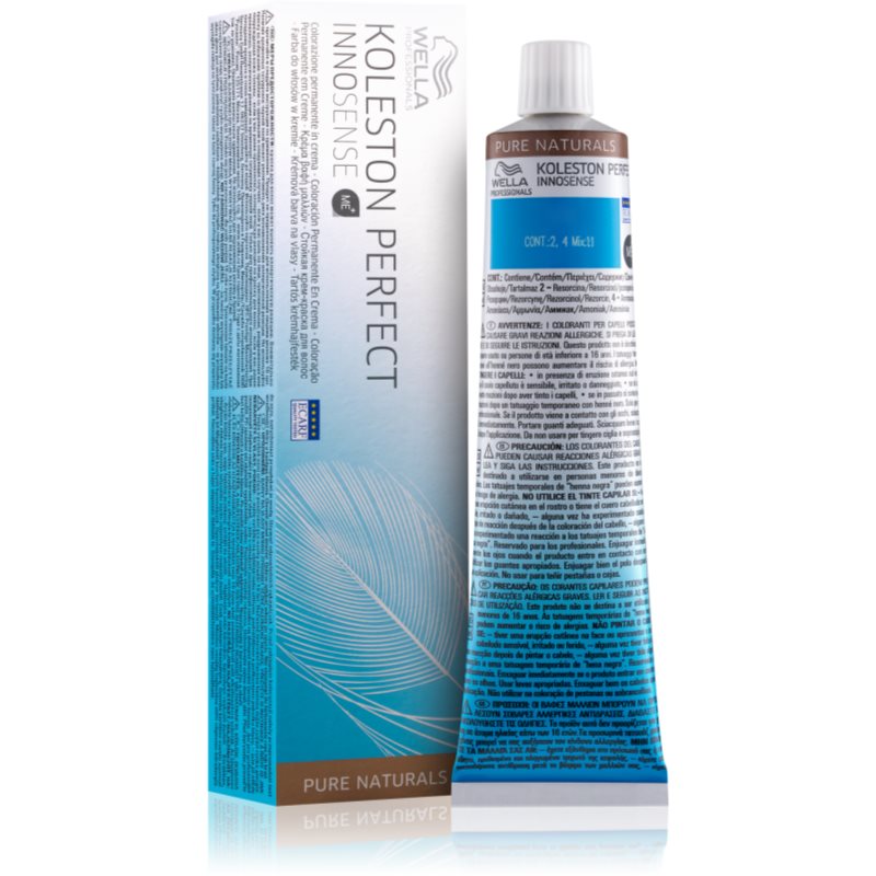 

Wella Professionals Koleston Perfect Innosense Pure Naturals фарба для волосся відтінок 8/0