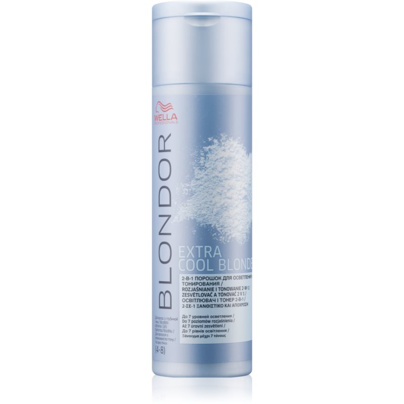 Wella Professionals Blondor изсветляваща пудра за руса коса (Extra Cool Blonde) 150 гр.