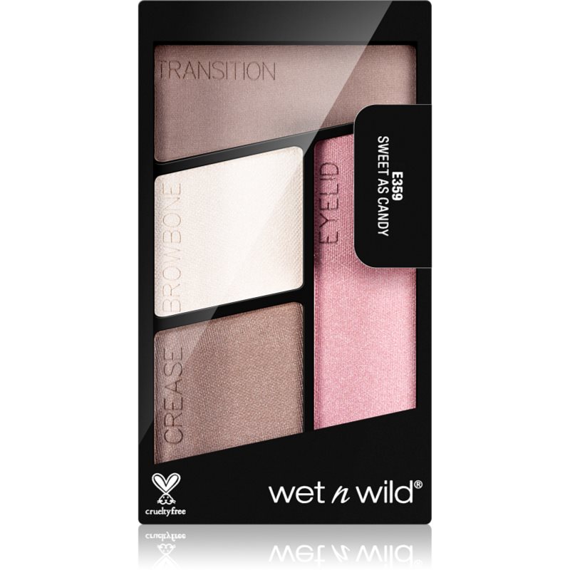 Wet n Wild Color Icon Eyeshadow Quad палитра сенки за очи цвят Sweet As Candy 4,5 гр.