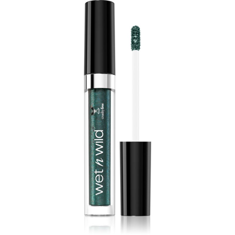 Wet N Wild MegaLast Liquid Catsuit metalické oční stíny odstín Emerald Gaze 3,5 ml