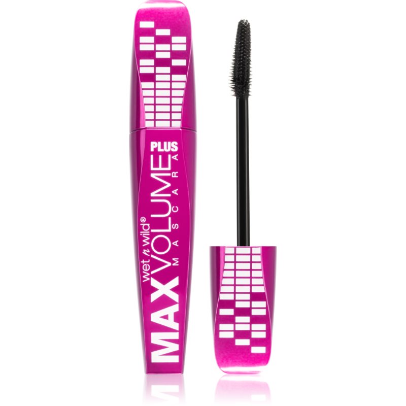 Wet n Wild Max Volume Plus водоустойчива спирала за обем цвят Black 8 мл.