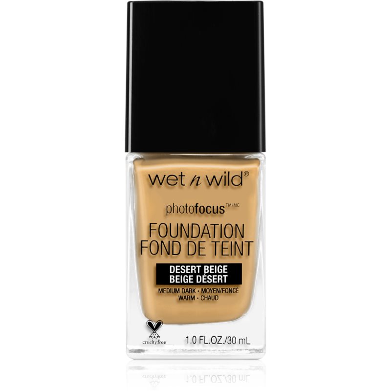 Wet n Wild Photo Focus матиращ флуид фон дьо тен цвят Desert Beige 30 мл.