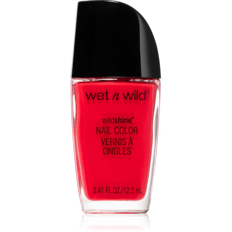 Wet N Wild Wild Shine непрозрачен лак за нокти цвят Red Red 12,3 мл.