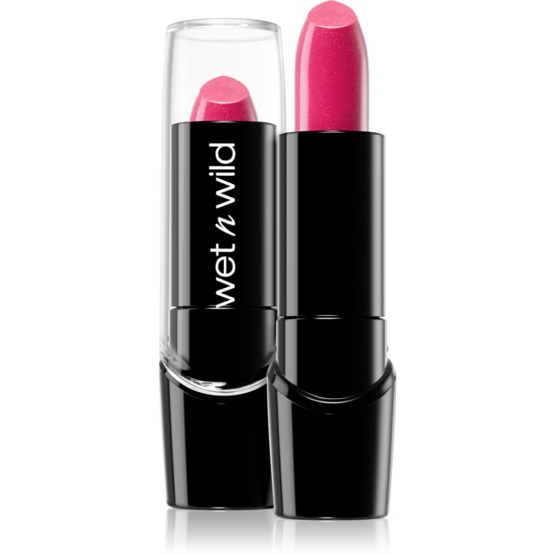 Wet n Wild Silk Finish сатенено червило цвят Pink Ice 3,6 гр.