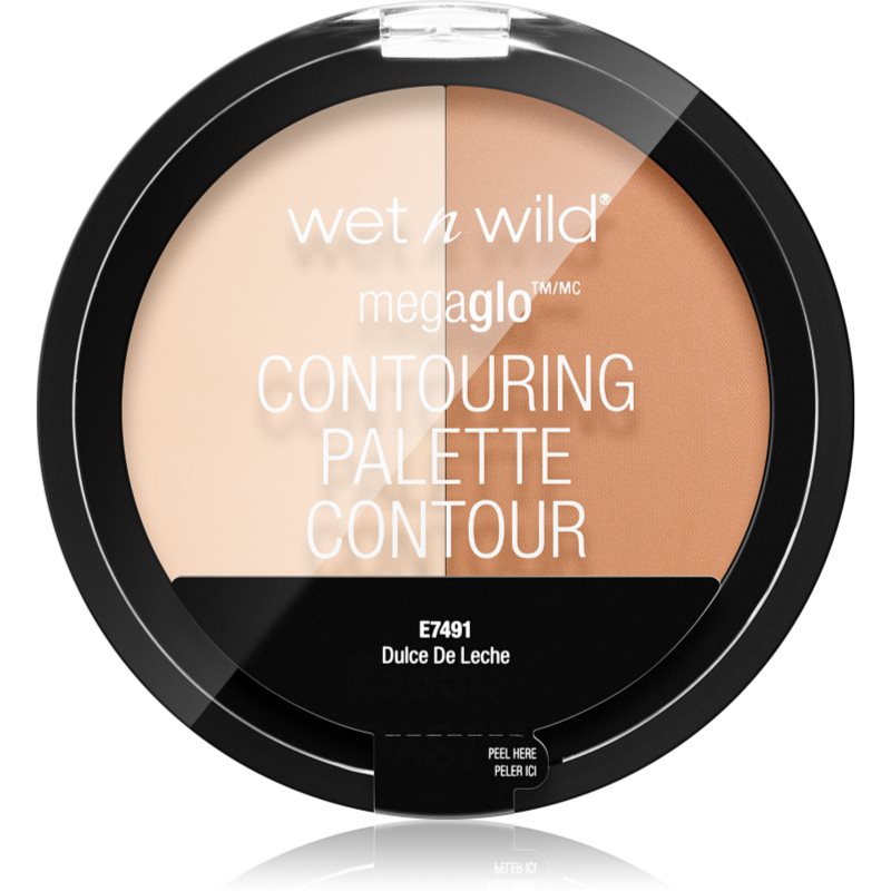 Wet N Wild MegaGlo контурираща палитра за лице цвят Dulce De Leche 12 гр.