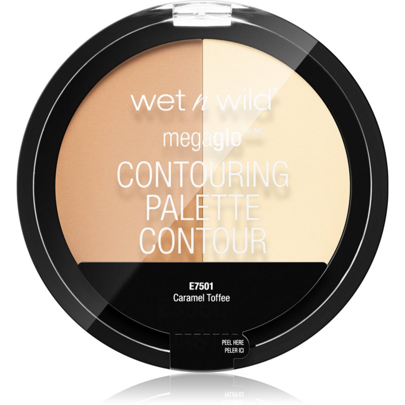 Wet N Wild MegaGlo konturovací paletka odstín Caramel Toffee 12 g