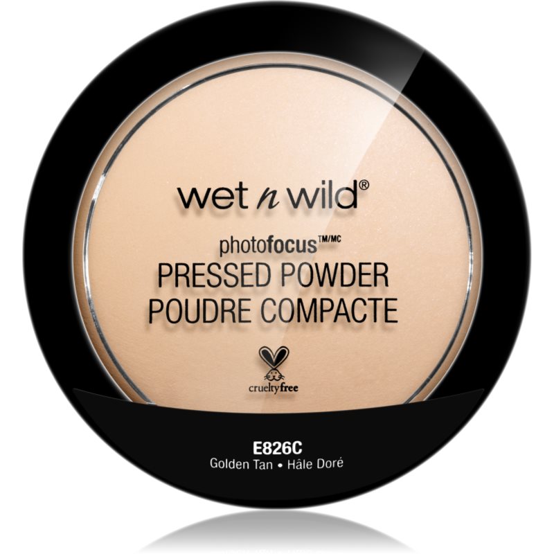 Wet n Wild Photo Focus компактна пудра цвят Golden Tan 7,5 гр.