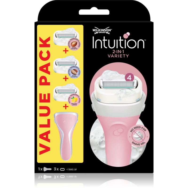 Wilkinson Sword Intuition Variety Edition комплект за бръснене за жени