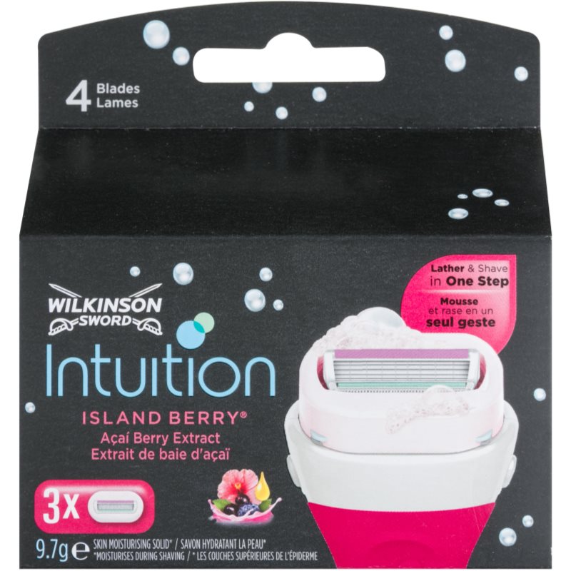

Wilkinson Sword Intuition Island Berry Змінні картриджі