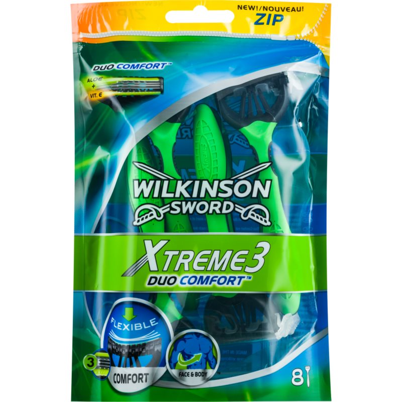 

Wilkinson Sword Xtreme 3 Duo Comfort одноразові бритви 8 шт