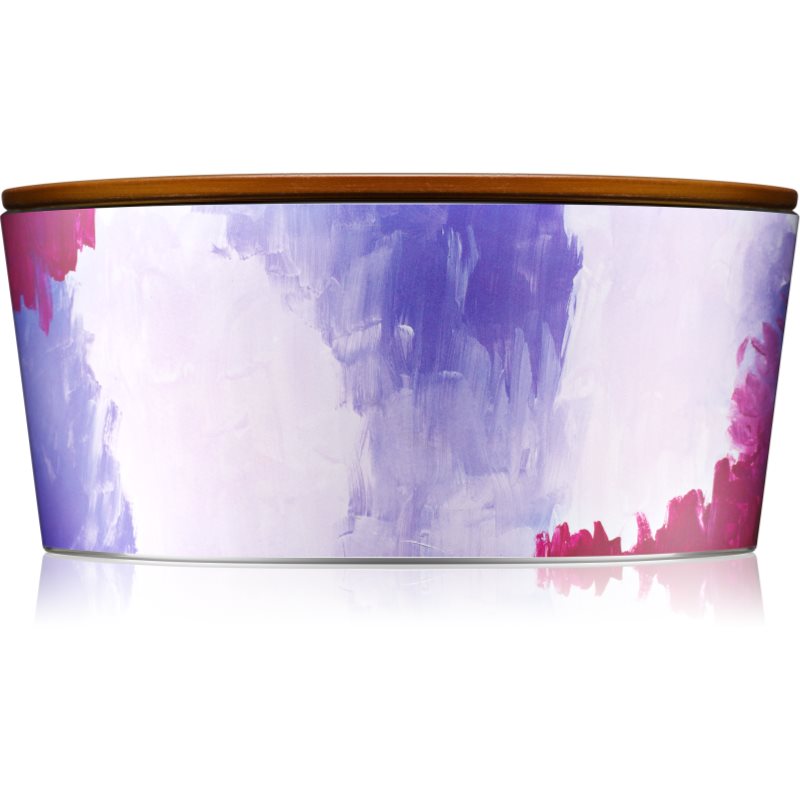 

Woodwick Artisan English Lavender aроматична свічка з дерев'яним гнітом (hearthwick