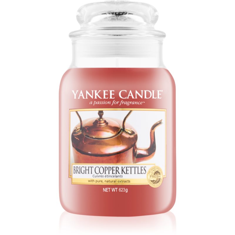 

Yankee Candle Bright Copper Kettle ароматизована свічка 623 гр Classic велика