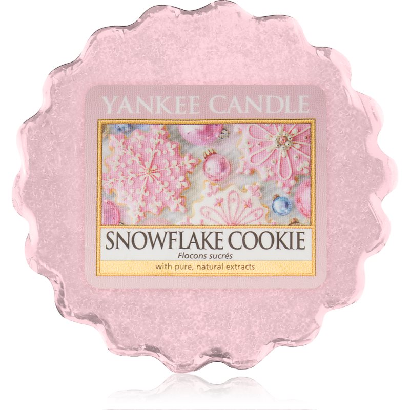 Yankee Candle Snowflake Cookie восък за арома-лампа 22 гр.