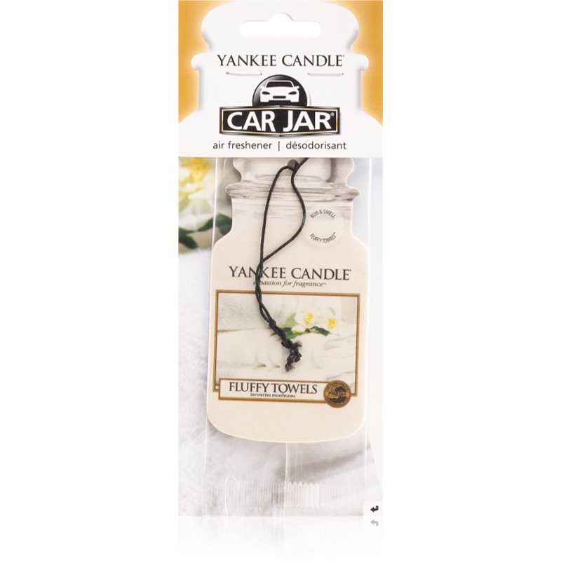 Yankee Candle Fluffy Towels vonná auto visačka závěsná