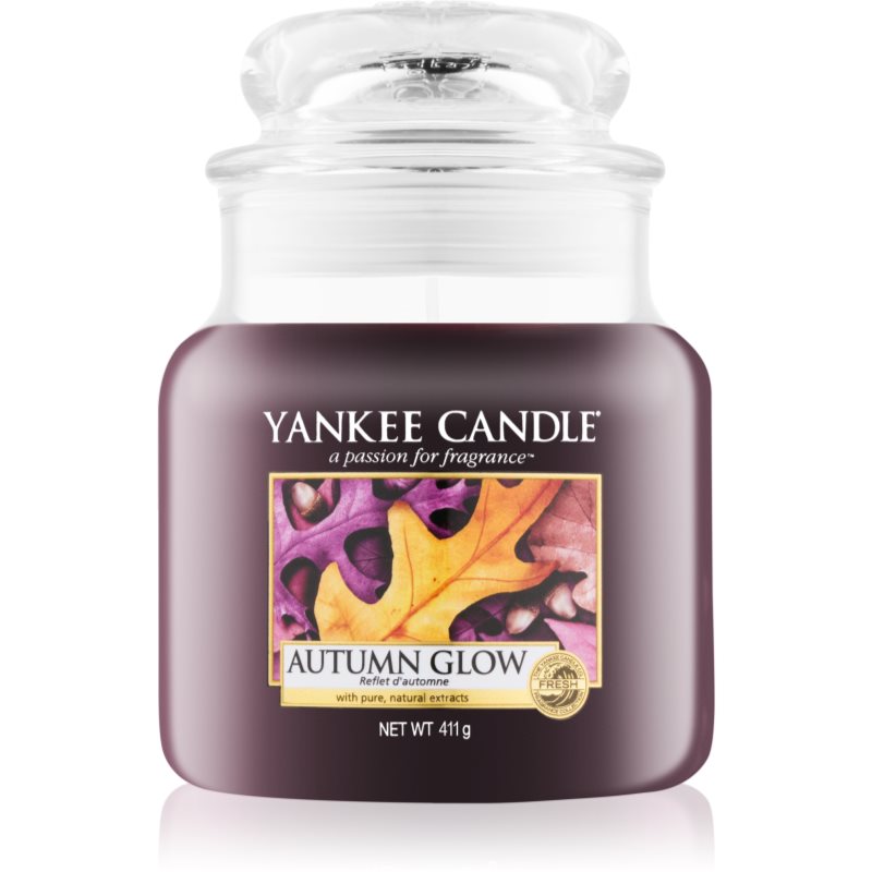 Yankee Candle Autumn Glow vonná svíčka Classic střední 411 g