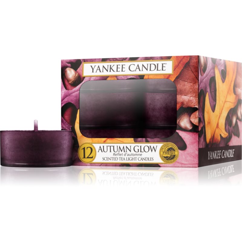 Yankee Candle Autumn Glow čajová svíčka 12 x 9,8 g