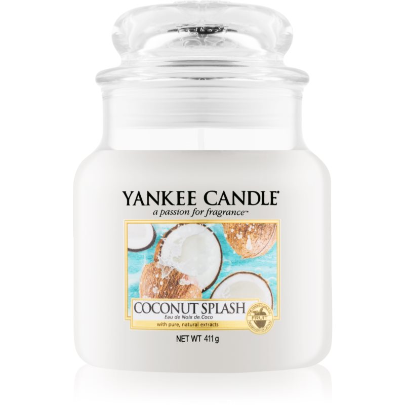 Yankee Candle Coconut Splash vonná svíčka Classic střední 411 g