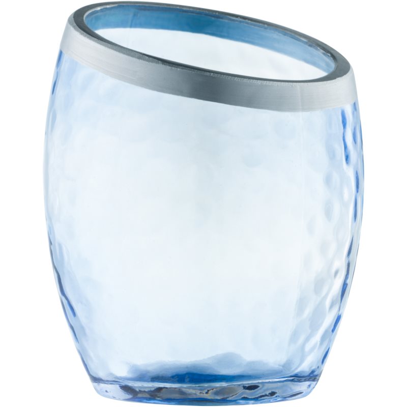 

Yankee Candle Pearlescent Crackle скляний підсвічник для вотивної свічки Blue