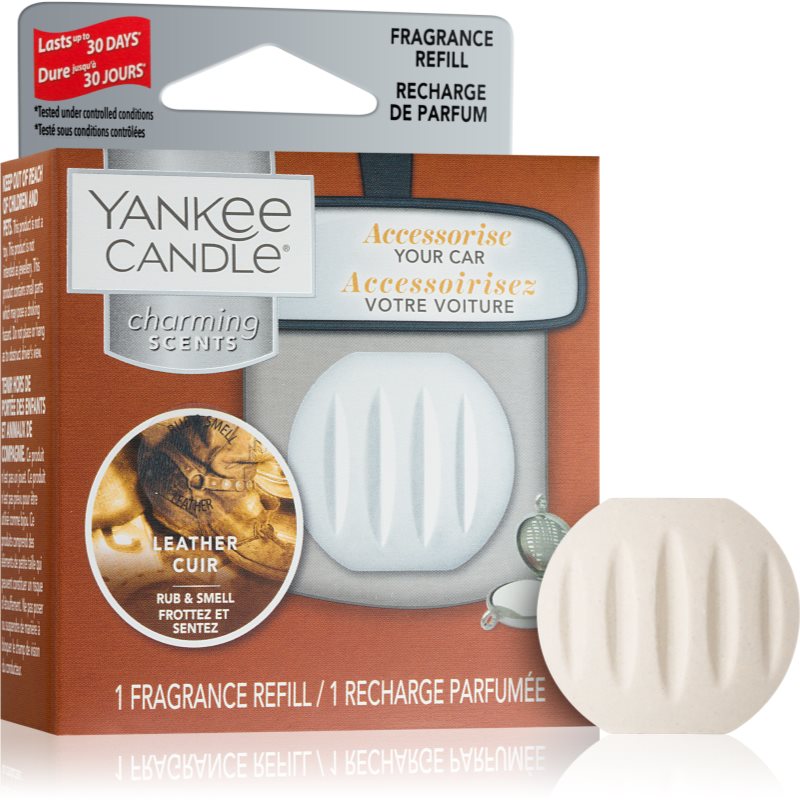 

Yankee Candle Leather aромат для авто замінний блок