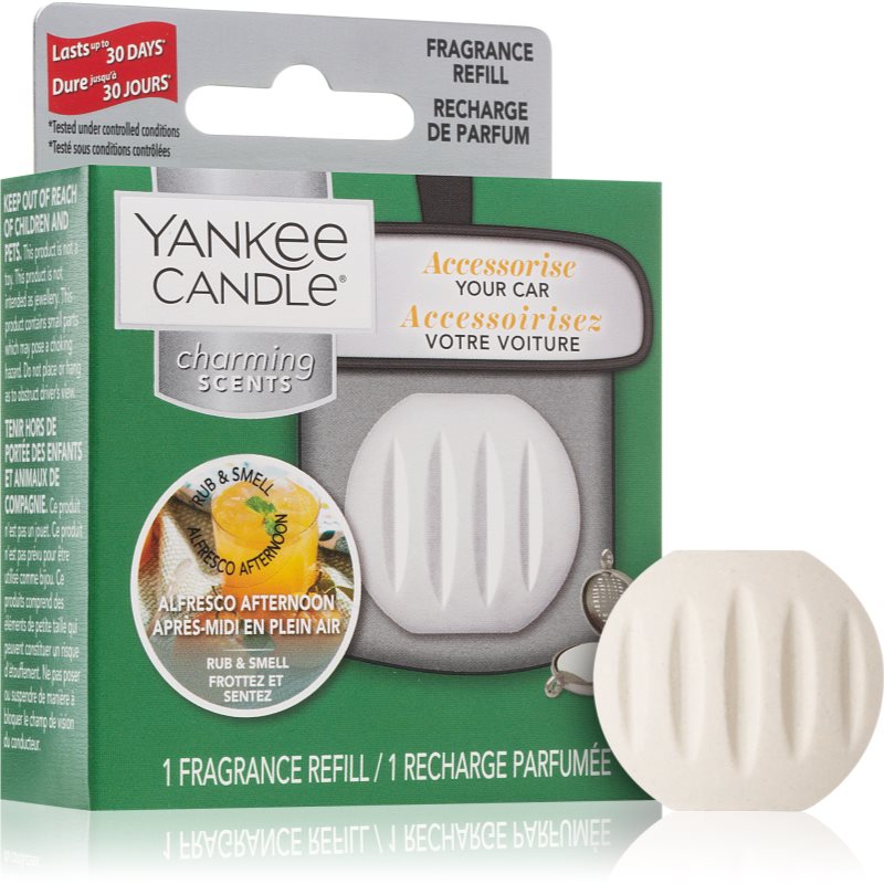Yankee Candle Alfresco Afternoon vůně do auta náhradní náplň