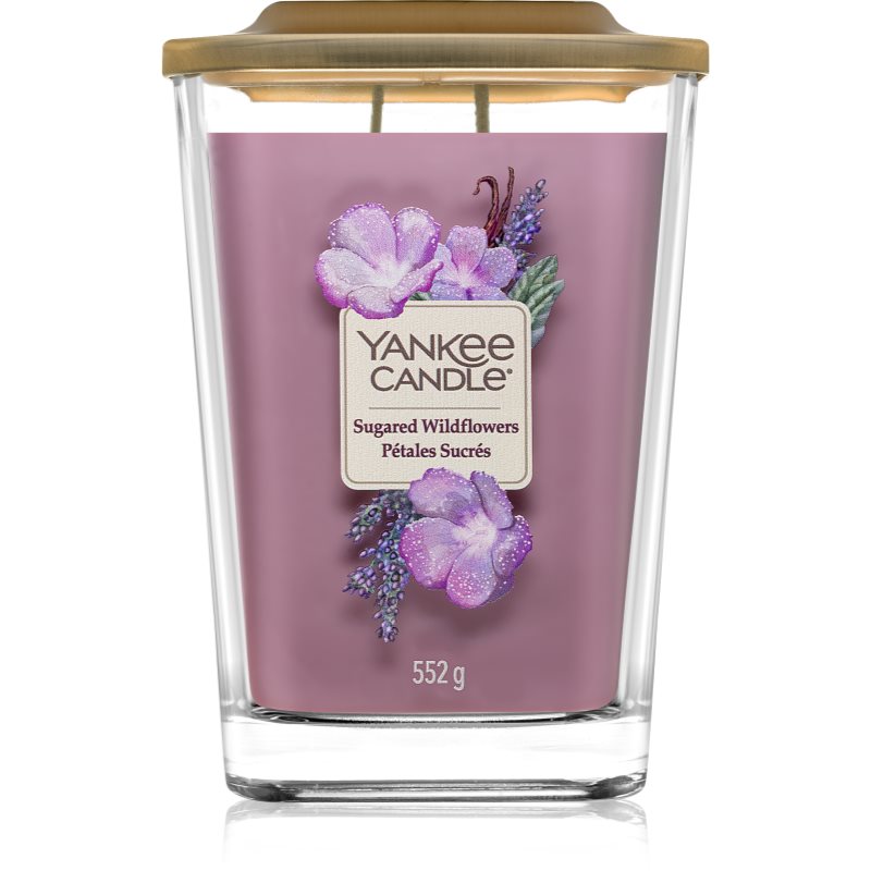 Yankee Candle Elevation Sugared Wildflowers vonná svíčka 552 g