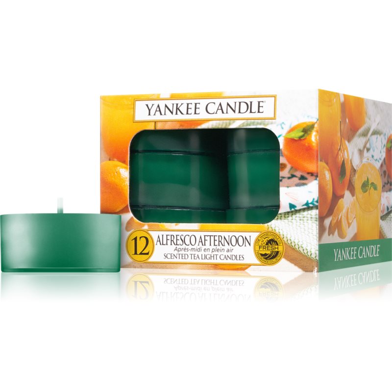 Yankee Candle Alfresco Afternoon čajová svíčka 12 x 9,8 g