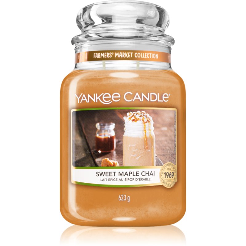 Yankee Candle Sweet Maple Chai vonná svíčka Classic velká 623 g