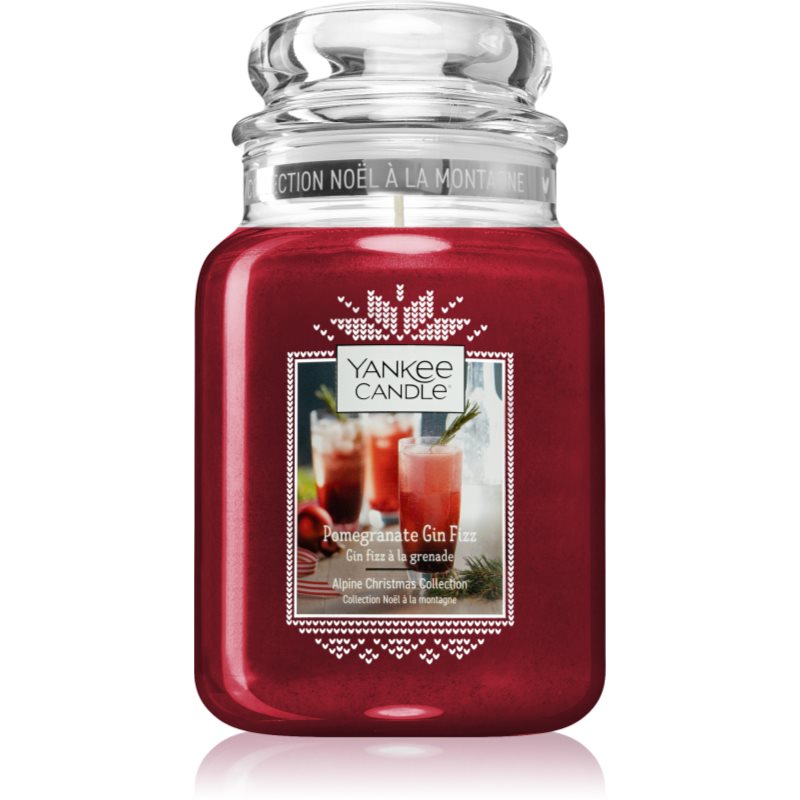 Yankee Candle Pomegranate Gin Fizz vonná svíčka Classic velká 623 g