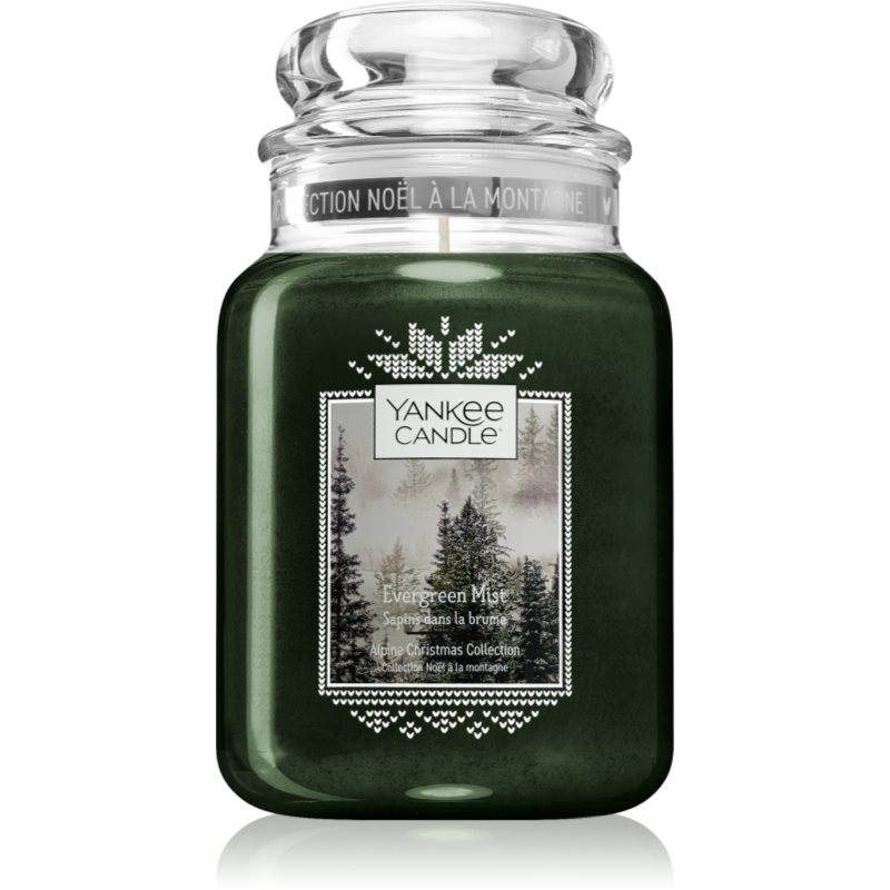 Yankee Candle Evergreen Mist vonná svíčka Classic velká 623 g