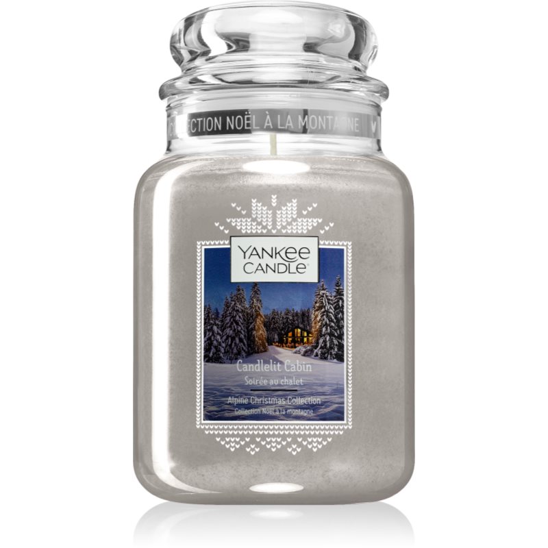 Yankee Candle Candlelit Cabin vonná svíčka Classic velká 623 g