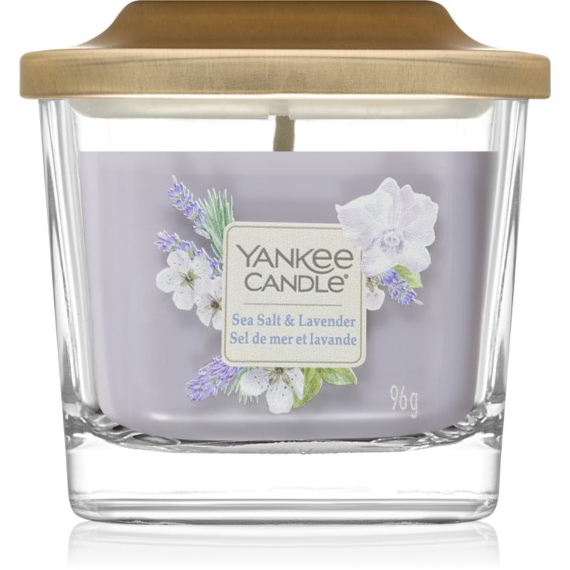 Yankee Candle Elevation Sea Salt & Lavender ароматна свещ 96 гр.