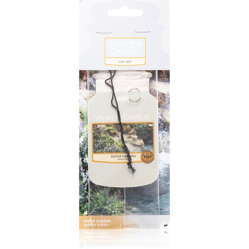 Yankee Candle Water Garden vonná auto visačka