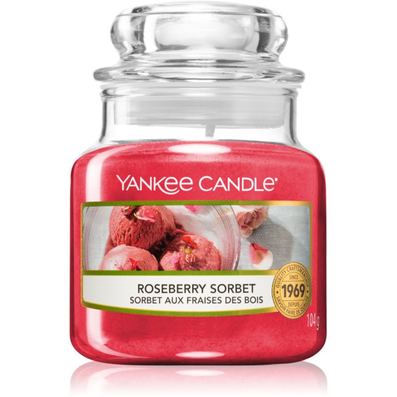 

Yankee Candle Roseberry Sorbet aроматична свічка Classic маленька