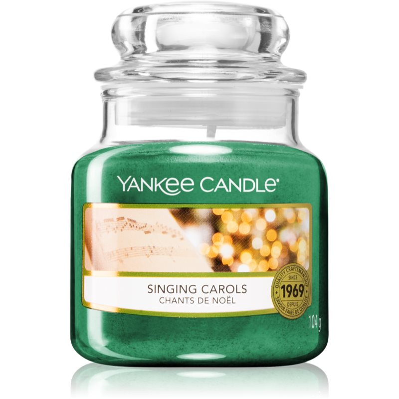 Yankee Candle Singing Carols vonná svíčka 104 g