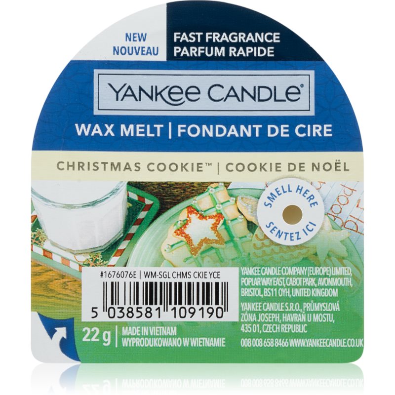 Yankee Candle Christmas Cookie vosk do aromalampy I. 22 g