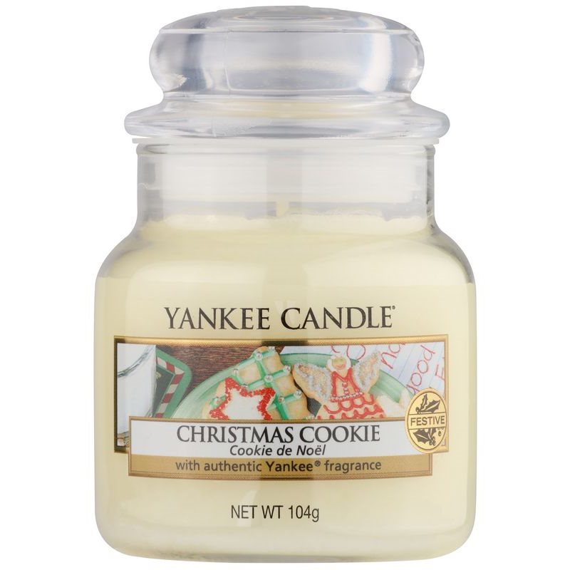 Yankee Candle Christmas Cookie vonná svíčka Classic malá 104 g