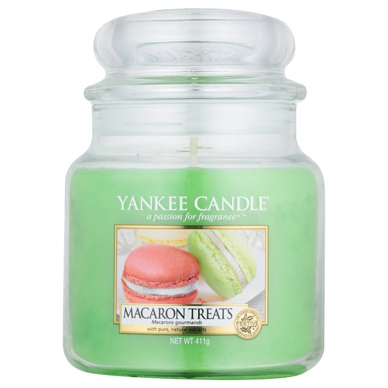 

Yankee Candle Macaron Treats aроматична свічка Classic середня